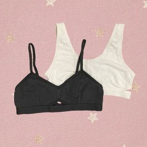 NWOT TARGET ART CLASS GIRLS 2PK UNLINED BRALETTES XL